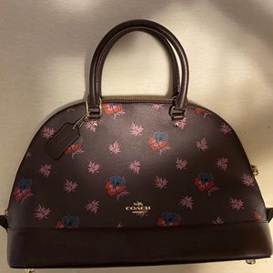Coach Floral purse with strap
